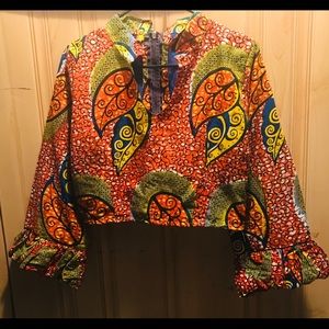 African Women 2 piece Top/Skirt